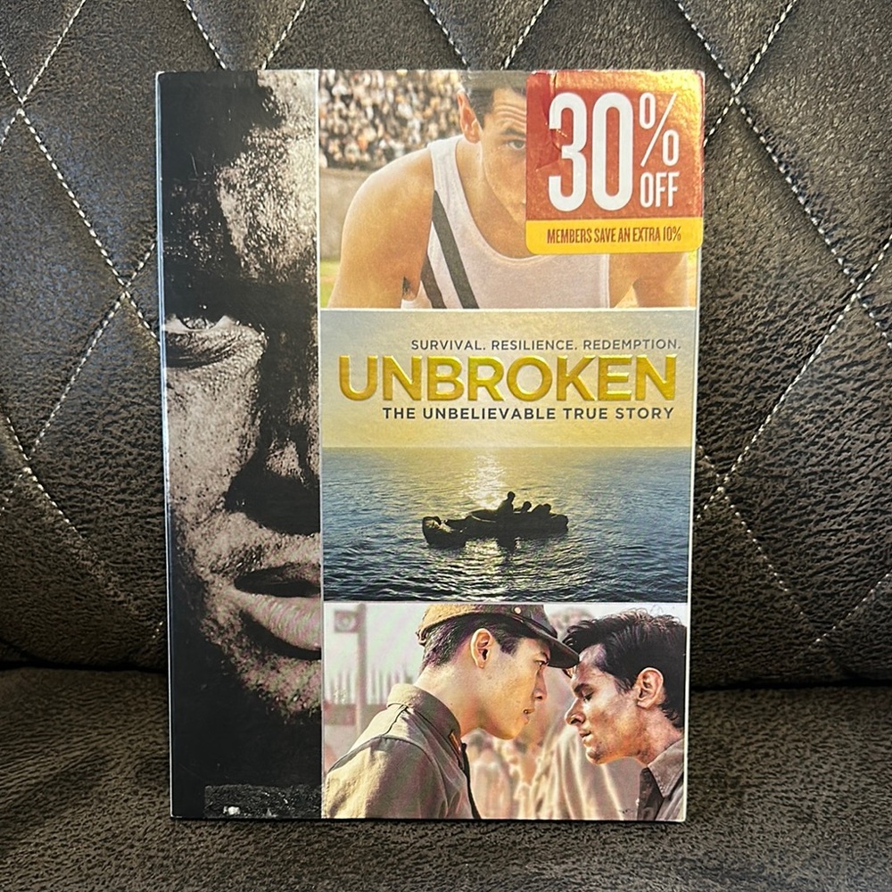 Unbroken: The Unbelievable True Story DVD